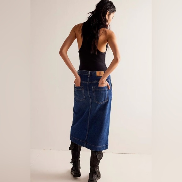 Free people We The Free Wild Roses Midi Skirt - Picture 5 of 8